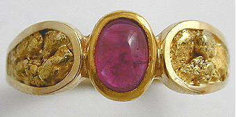 WR 25 with 1.27c Ruby Cabochon